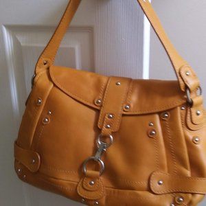 Moonsus  New Genuine Leather Hobo shoulder bag .